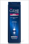 CLEAR vita ABE. Перхоти нет.