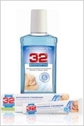 Серия средств по уходу за полостью рта «32 Бионорма» Серия средств по уходу за полостью рта «32 Бионорма»